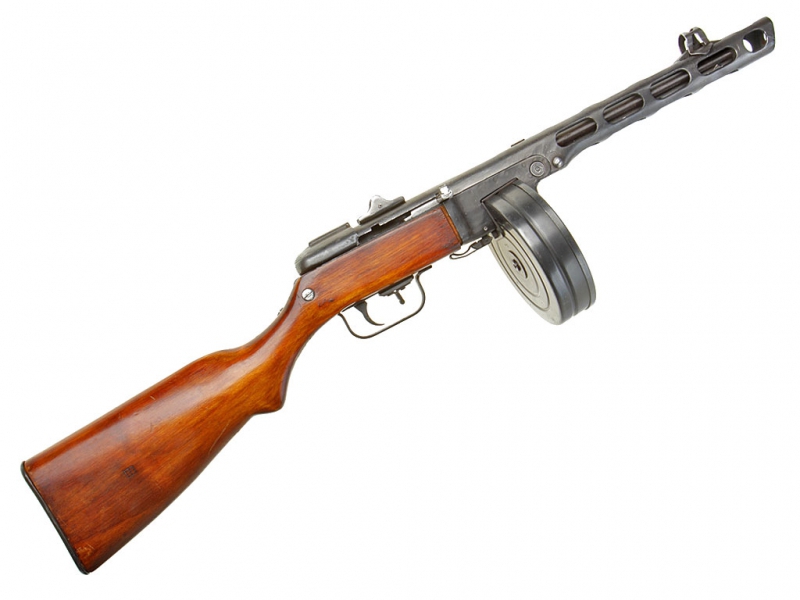 Пистолет-пулемет Шпагина ППШ-41, 1943 год, СССР купить в интернет-магазине  военного антиквариата «Лейбштандарт» по цене 30 000 ₽ артикул 59755