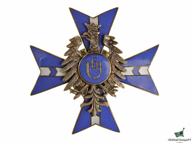 Фотография Знак 6-го полка уланов Каневских, Польша, копия - Увеличенное изображение