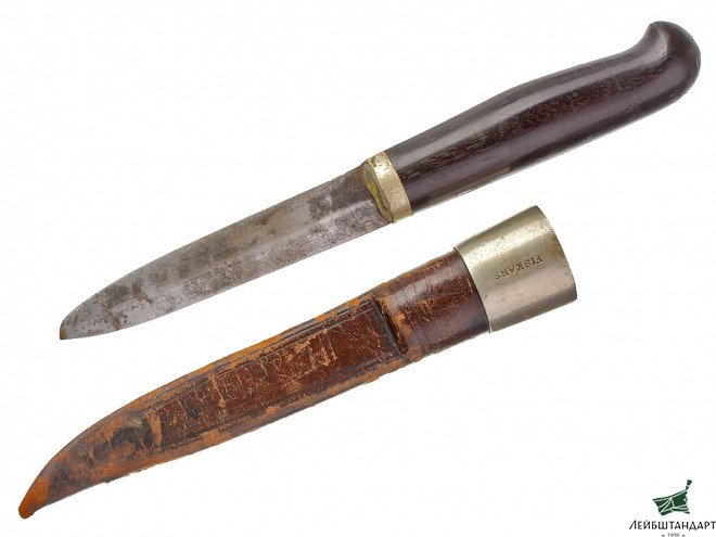 Изображение Финский нож (финка) фирмы "Fiskars", начало ХХ века. Россия - Увеличенное изображение