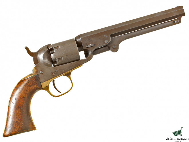 Изображение Капсюльный револьвер Кольт (Colt Model 1849 Pocket), США - Увеличенное изображение