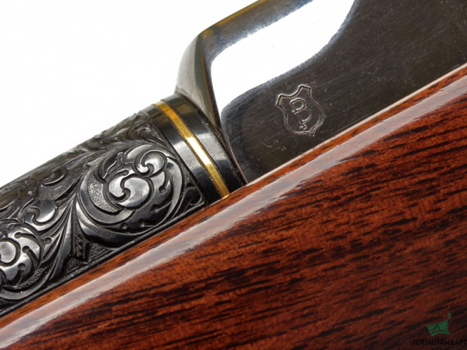 Купить Кавалерийский карабин Спрингфилд обр.1873 года (Springfield M1873 "Trapdoor" Carbine) в памятном заказном исполнении, в футляре. США - Увеличенное изображение