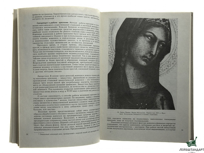 Изображение Книга "Технология, исследование и хранение произведений станковой и настенной живописи" - Увеличенное изображение