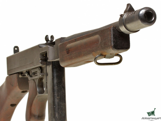 Фотография Пистолет-пулемет Томпсон (Thompson M1928A1), США - Увеличенное изображение