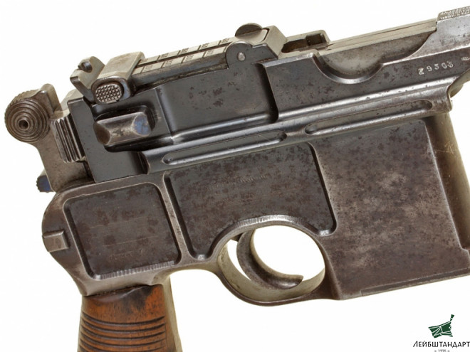 Один из видов Пистолет Маузер С-96 (Mauser "Cone Hammer"), Германия - Увеличенное изображение