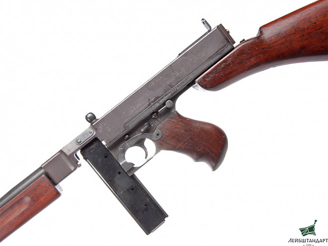 Изображение Пистолет-пулемет Томпсон (Thompson M1928 A1), США - Увеличенное изображение