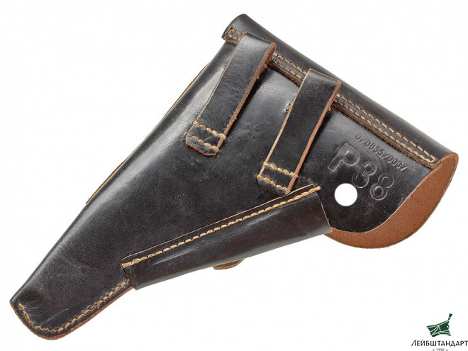 Изображение Кобура для пистолета Вальтер П-38 (Walther P38) военного выпуска, Германия - Увеличенное изображение