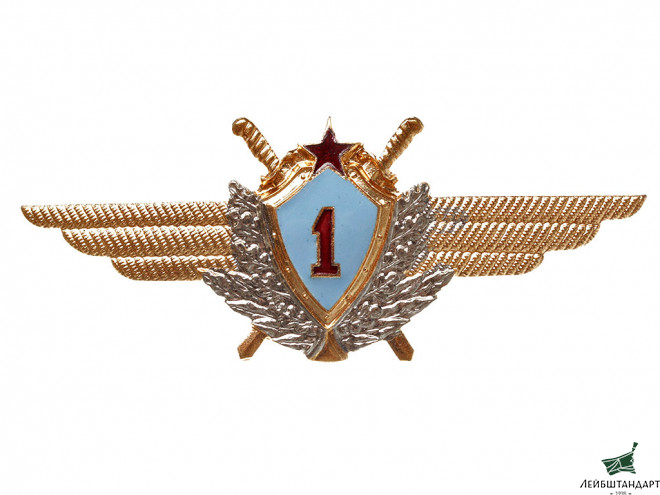 Фотография Знак "Военный летчик 1-го класса", СССР - Увеличенное изображение