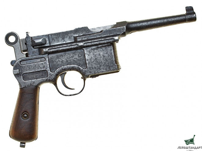 Изображение Пистолет 6-зарядный Маузер С-96 (Mauser С96), - для американского рынка, Германия - Увеличенное изображение