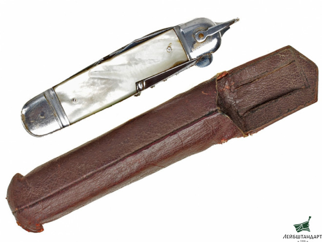 Купить Складной многофункциональный нож, 1930-е годы, СССР - Увеличенное изображение