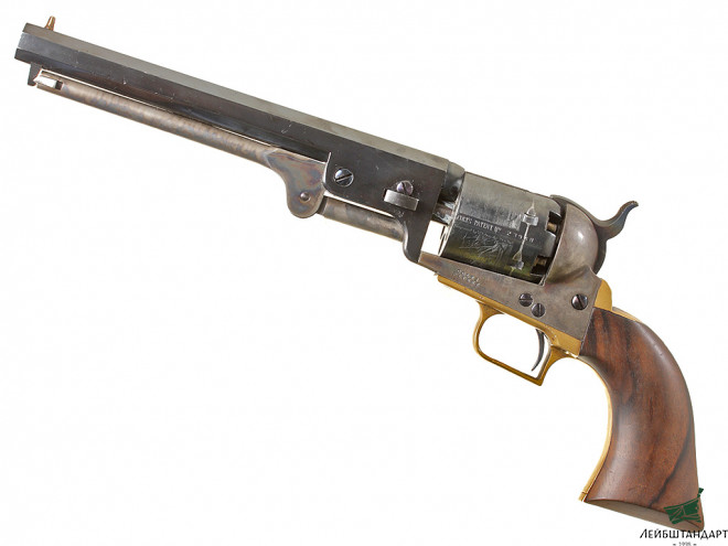 Фотография Капсюльный револьвер Кольт (Colt -Navy) обр.1851 года, США - Увеличенное изображение