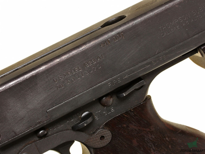Купить Пистолет-пулемет Томпсон (Thompson M1928A1), США - Увеличенное изображение