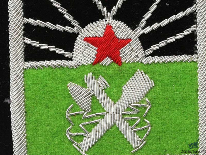 Изображение Нарукавный знак инженерных войск РККА обр. 1922г. РСФСР, копия - Увеличенное изображение