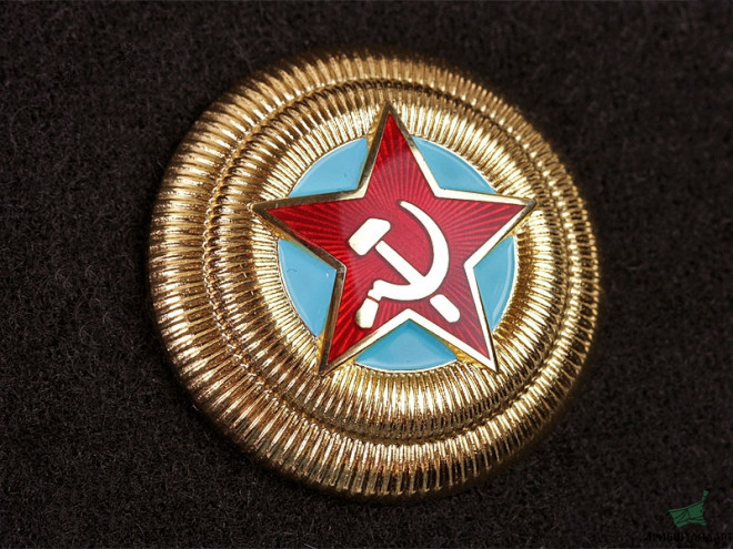 Фотография Кокарда генерала и маршала ВВС обр. 1940 г., СССР, копия - Увеличенное изображение