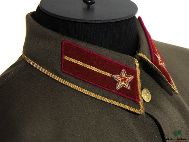 Фотография Рубаха суконная обр. 1936 года народного комиссара внутренних дел СССР Ежова Н.И., СССР, копия - Увеличенное изображение
