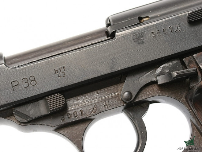 Изображение Пистолет Вальтер П-38 (Walther P 38), Германия - Увеличенное изображение