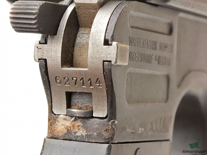 Фото Охотничий карабин на базе пистолета Маузер С-96 (Mauser С96), Германия - Увеличенное изображение