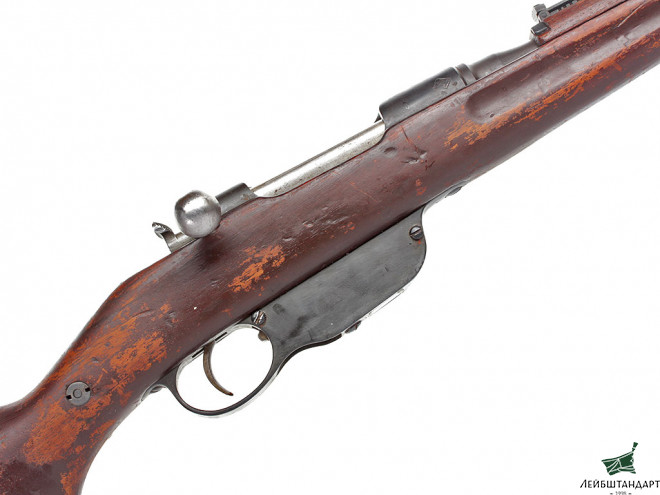 Один из видов Карабин Штейр-Манлихер обр.1895 года (Steyr-Mannlicher M1895), Австро-Венгрия - Увеличенное изображение