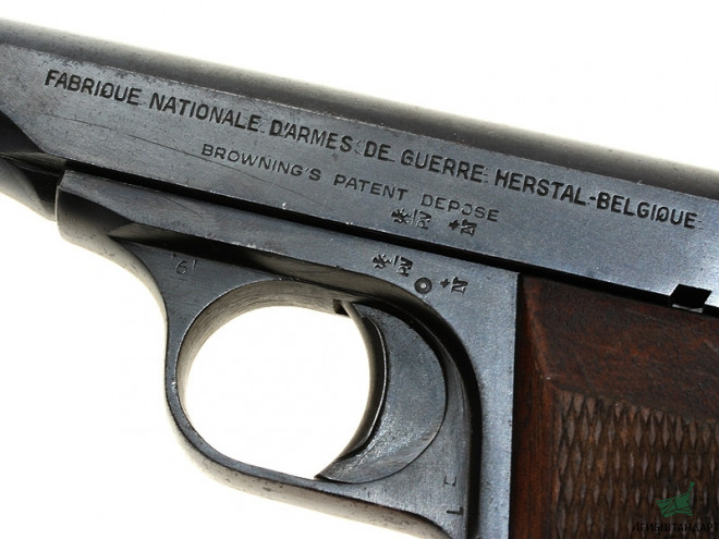 Один из видов Пистолет "Браунинг" обр.1922 года (Browning 1922), Бельгия - Увеличенное изображение