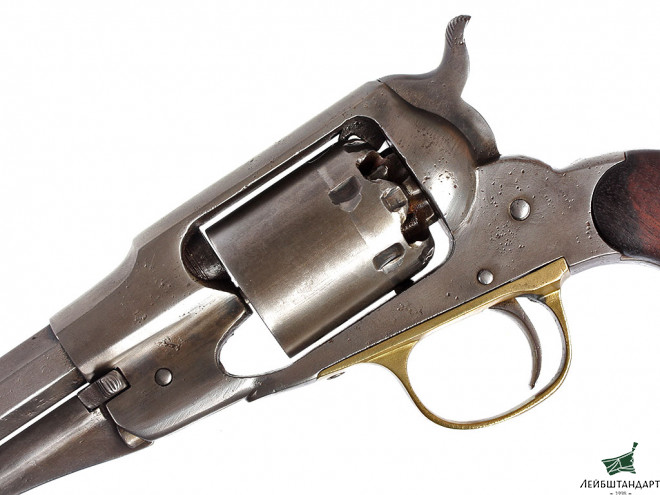 Картинка Капсюльный револьвер Ремингтон (Remington), "новая модель" 1858 года для флота, США - Увеличенное изображение