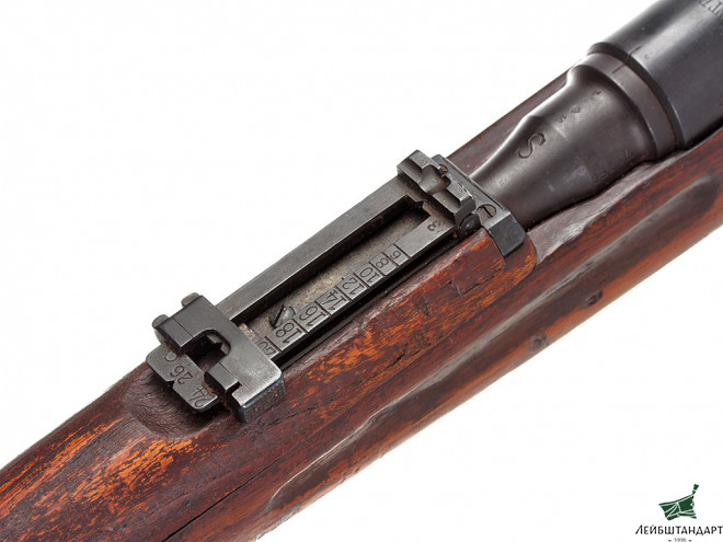 Один из видов Карабин Штейр-Манлихер обр.1895 года (Steyr-Mannlicher M1895), Австро-Венгрия - Увеличенное изображение