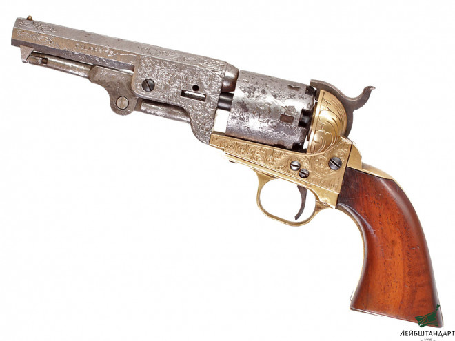 Фотография Капсюльный револьвер Кольт (Navy Model 1851), Италия - Увеличенное изображение