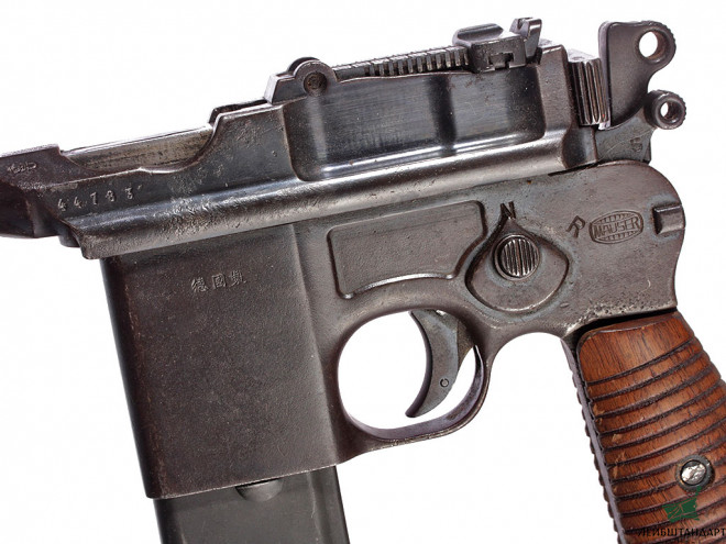 Один из видов Пистолет Маузер-712 (Mauser 712) обр.1932 года, Германия - Увеличенное изображение
