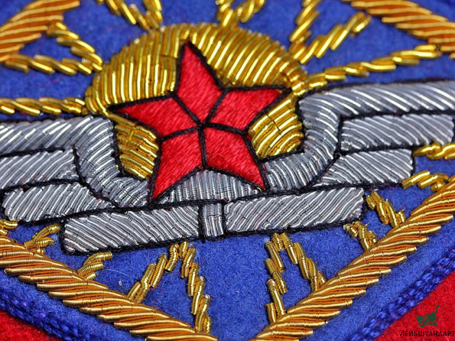 Изображение Нарукавный знак "Образцовых" частей авиации РККА обр. 1922 г. РСФСР, копия - Увеличенное изображение
