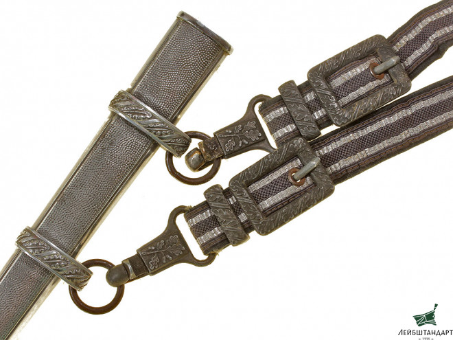 Купить Кортик офицера Люфтваффе обр.1937 года с подвесом и темляком, Германия - Увеличенное изображение