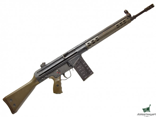Один из видов Автоматическая винтовка "Хеклер и Кох" (Heckler & Koch G3), Германия - Увеличенное изображение