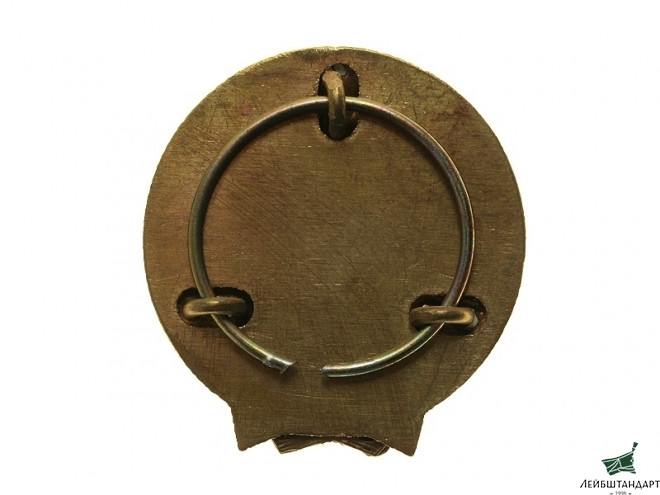 Изображение Нарукавный знак нач. состава милиции (РКМ) обр. 1939 года, СССР, копия - Увеличенное изображение
