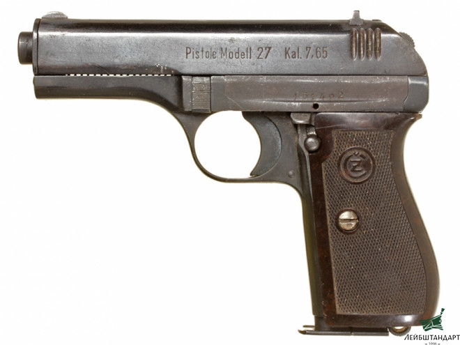 Фотография Пистолет "Чешска Зброевка" - CZ-27, Чехословакия - Увеличенное изображение