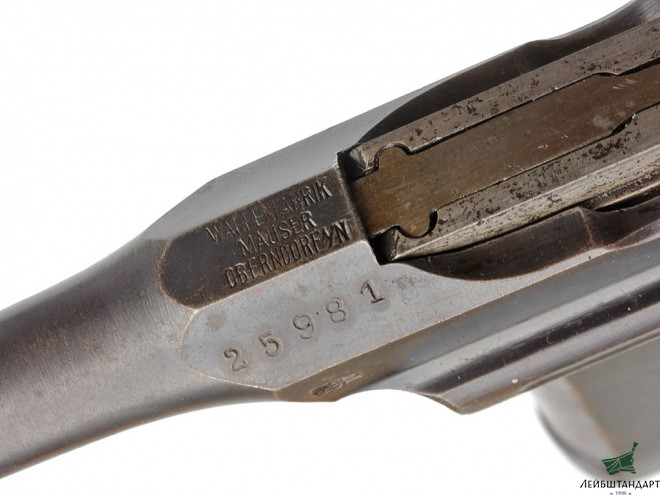 Купить Пистолет Маузер С-96 (Mauser С96) в кобуре, Германия - Увеличенное изображение
