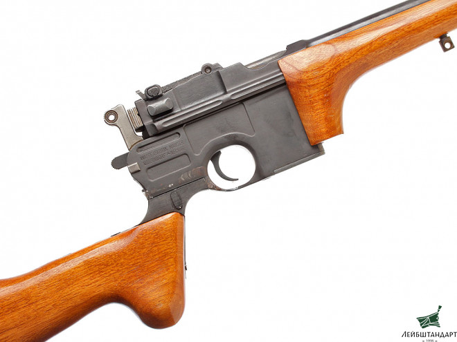 Купить Охотничий карабин на базе пистолета Маузер С-96 (Mauser С96), Германия - Увеличенное изображение