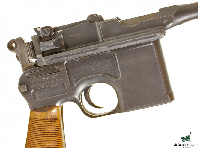 Один из видов Пистолет Маузер С-96 (Mauser С96), Германия - Увеличенное изображение