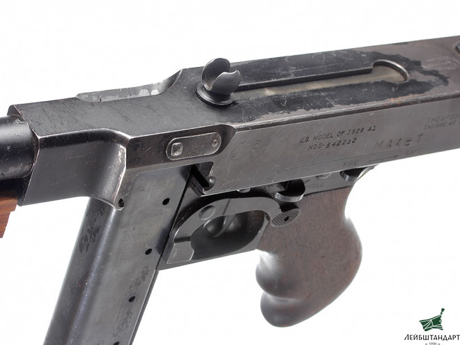 Изображение Пистолет-пулемет Томпсон (Thompson M1928 A1), США - Увеличенное изображение