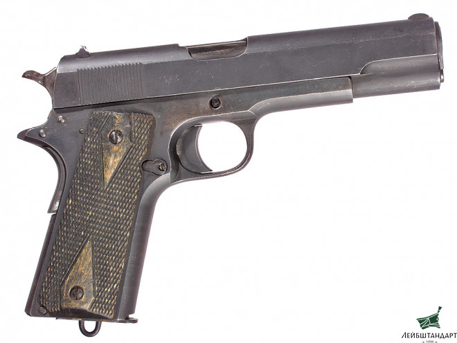 Изображение Пистолет "Конгсберг" обр.1914 года (Kongsberg M 1914), Норвегия - Увеличенное изображение