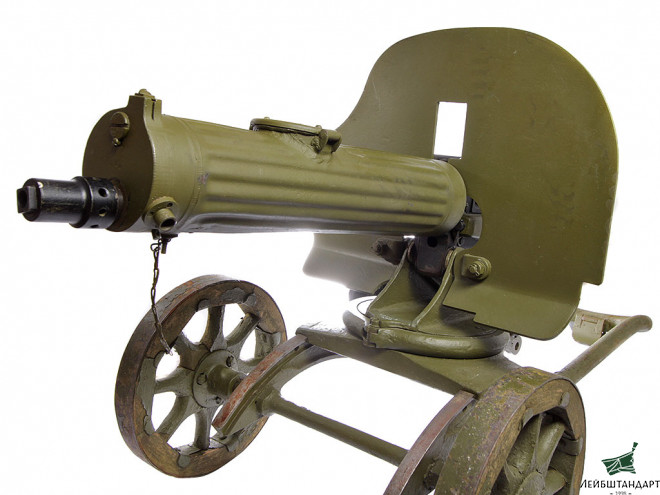 Фотография Станковый пулемет "Максим" обр.1910/30 года, 1943 год, СССР - Увеличенное изображение