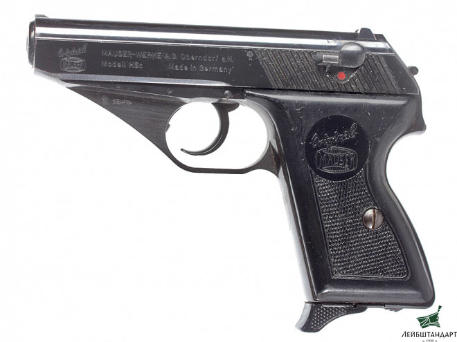 Фотография Пистолет Маузер ХСц (Mauser HSc) обр.1937 года, Германия - Увеличенное изображение