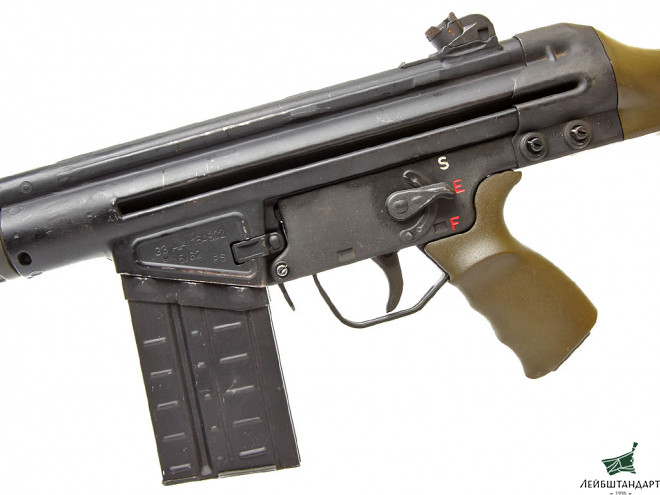 Картинка Автоматическая винтовка "Хеклер и Кох" (Heckler & Koch G3), Германия - Увеличенное изображение