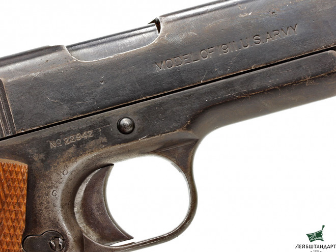 Фото Пистолет Кольт М1911 (Colt M1911), США - Увеличенное изображение
