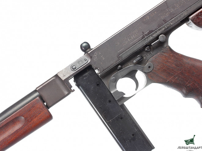 Фото Пистолет-пулемет Томпсон (Thompson M1928 A1), США - Увеличенное изображение