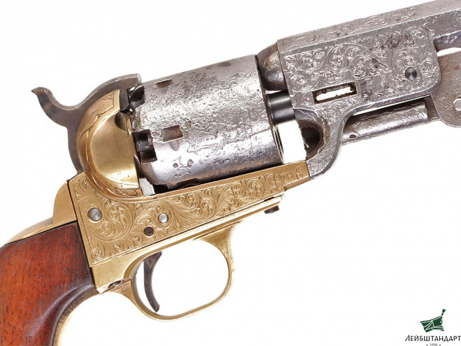 Фото Капсюльный револьвер Кольт (Navy Model 1851), Италия - Увеличенное изображение