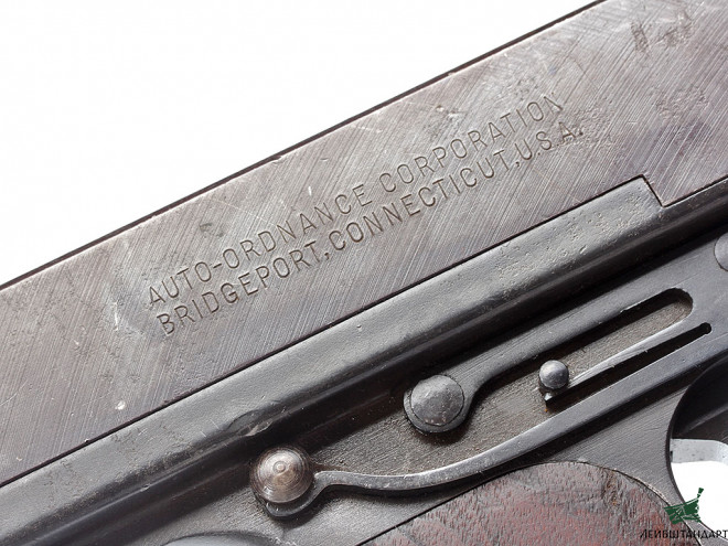 Изображение Пистолет-пулемет Томпсон (Thompson M1928 A1), США - Увеличенное изображение