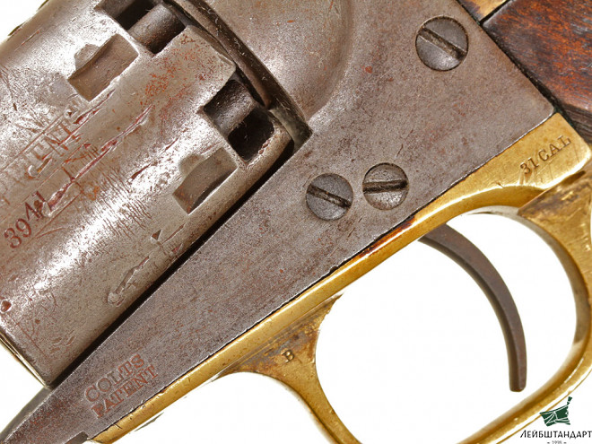 Купить Капсюльный револьвер Кольт (Colt Model 1849 Pocket), США - Увеличенное изображение