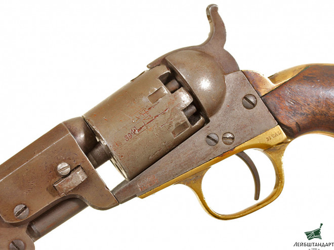 Картинка Капсюльный револьвер Кольт (Colt Model 1849 Pocket), США - Увеличенное изображение