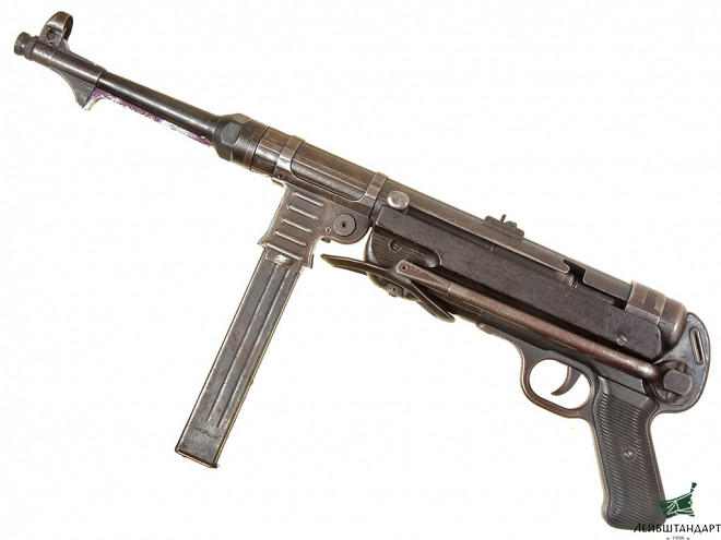 Изображение Пистолет-пулемет МП-40 (МР40), 1942 год, Германия - Увеличенное изображение