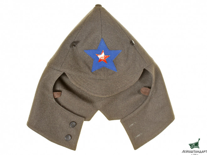 Один из видов Буденовка суконная зимняя обр.1924 года, кавалерия РККА. СССР, копия - Увеличенное изображение