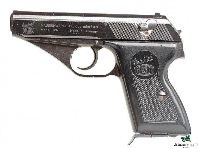 Фотография Пистолет Маузер ХСц (Mauser HSc) обр.1937 года, Германия - Увеличенное изображение