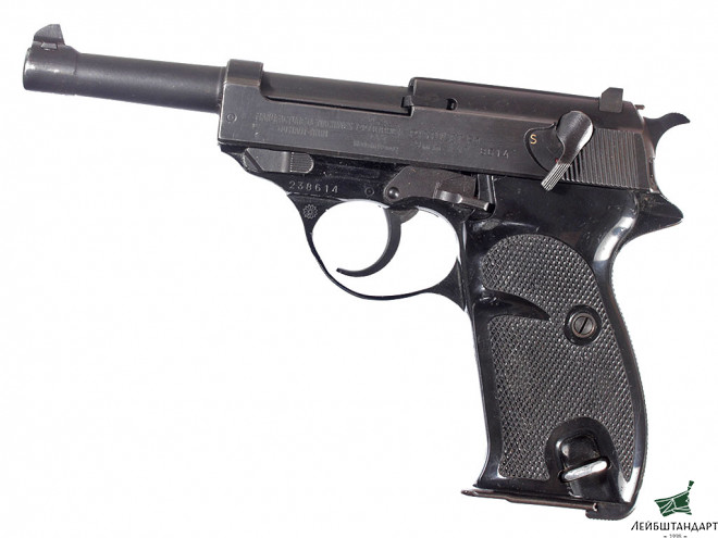 Фотография Пистолет Вальтер П-38 (П 1) - (Walther P-38 (Р-1), Франция - Увеличенное изображение