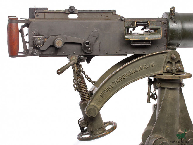 Фото Станковый пулемет "Виккерс" обр.1912 года (Vickers), модификация Mk I, 1941 год, Великобритания - Увеличенное изображение